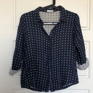 Jun & Ivy (Francesca’s) S button down blouse